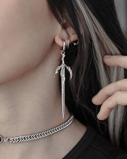 Dragon Blade Earrings