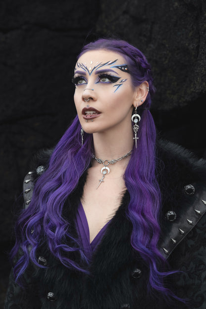 Lunar Amulet Choker Necklace
