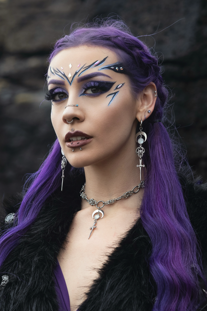 Lunar Amulet Earrings