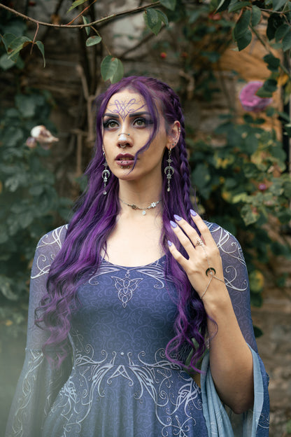 Crescent Binding Moonstone Hand Chain