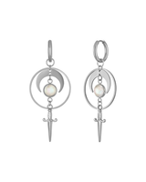 Lunar Blade Dagger Earrings