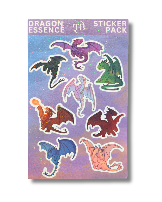 Dragon Essence Glimmer Holo Sticker Pack