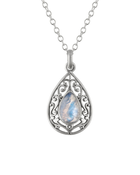 Amulet Moonstone Necklace
