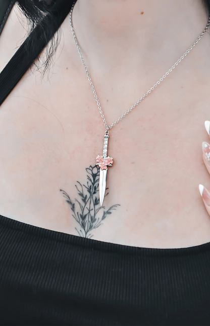 Sakura Blade Necklace