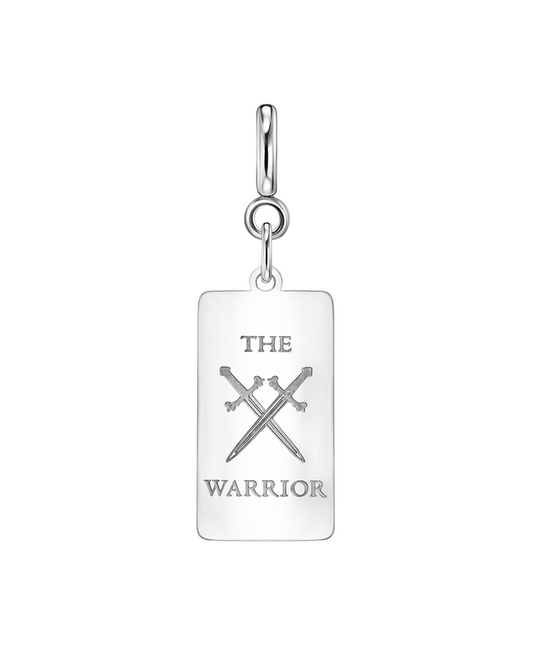 The Warrior Tarot Charm