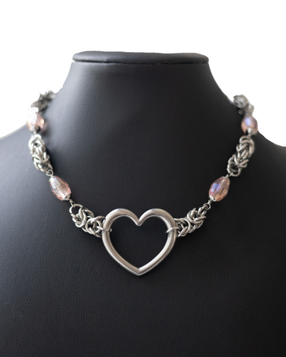 Rosy Oath Choker Necklace