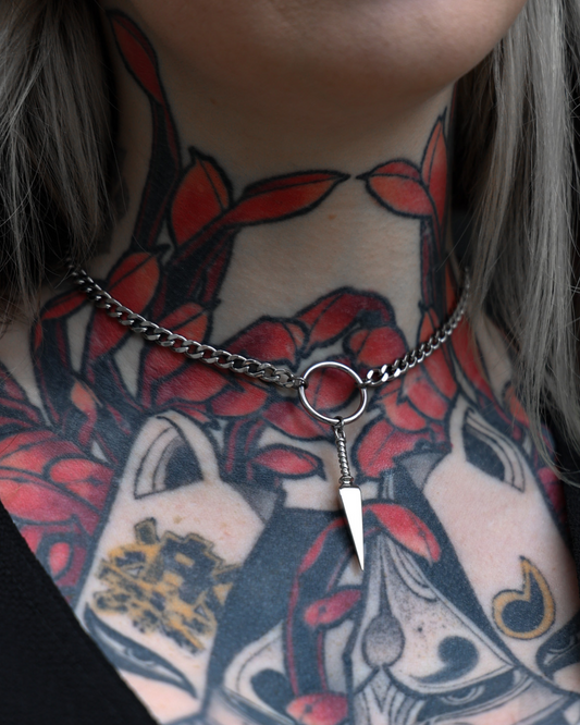 Kunai Choker Necklace