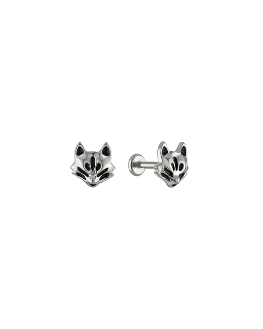 Okami Flatback Piercing Stud