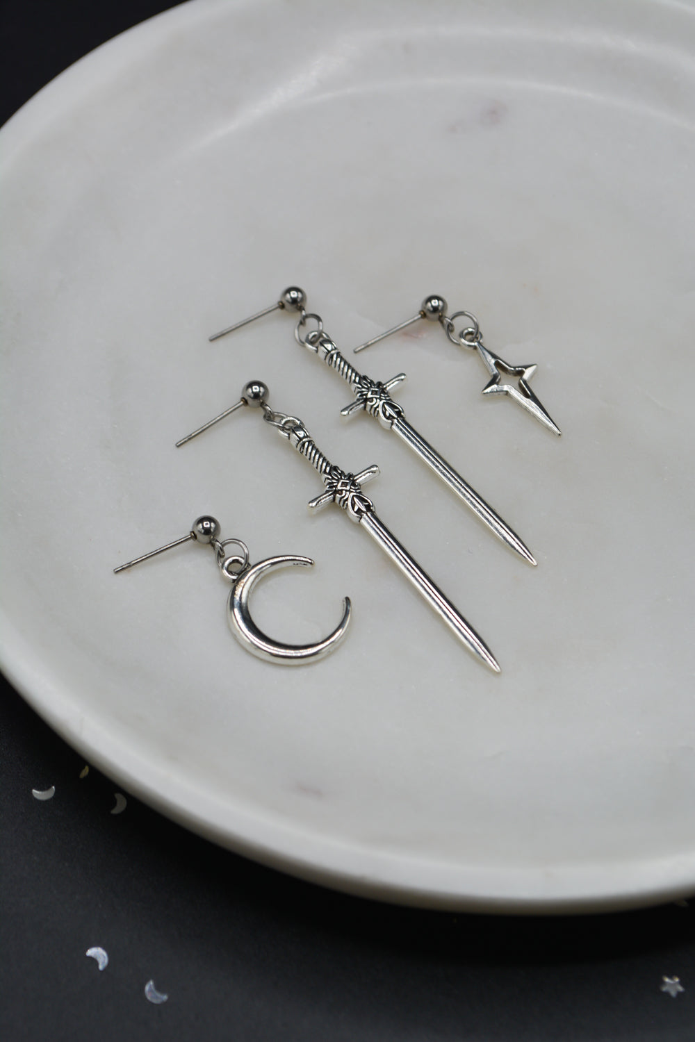 Astral Honor Sword Earrings Mega Set