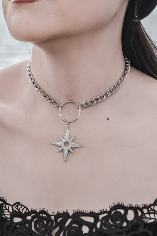 Shuriken Choker - Tsuki Blade