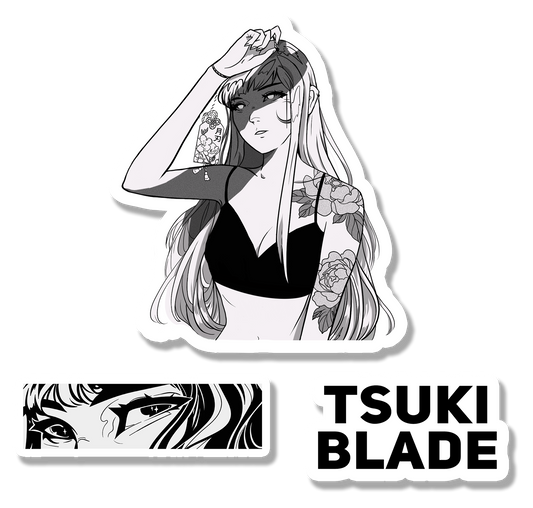 Decay Of Fear Sticker Set - Tsuki Blade